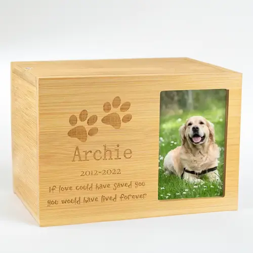 Urnas para mascotas personalizadas