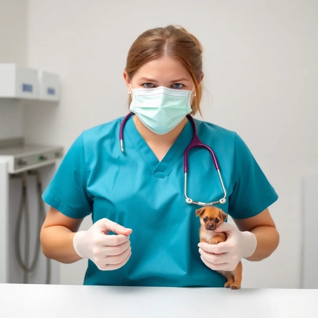 Veterinaria Vaca Paracaidista